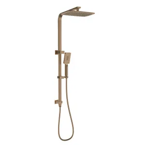 Platz Twin Shower Brushed Copper by Haus25, a Shower Heads & Mixers for sale on Style Sourcebook