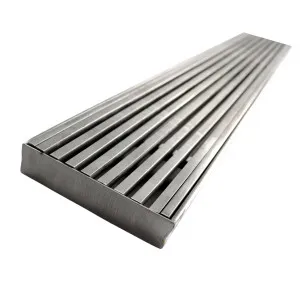 Nekeema 316 SSteel Square Bar Grate 900x100x20 by Beaumont Tiles, a Shower Grates & Drains for sale on Style Sourcebook