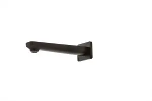 Elbrus Bath Outlet Straight 182 Matte Black by Ikon, a Bathroom Taps & Mixers for sale on Style Sourcebook