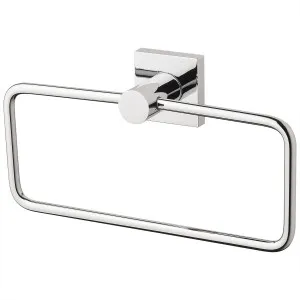 Radii Square Towel Ring Chrome by PHOENIX, a Towel Rails for sale on Style Sourcebook