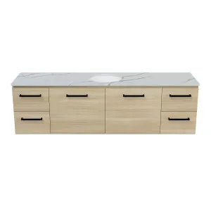 Hunter Vanity Wall Hung 1800 Centre WG Basin SilkSurface UC Top by Timberline, a Vanities for sale on Style Sourcebook