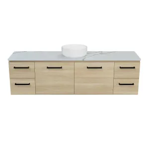 Hunter Vanity Wall Hung 1800 Centre WG Basin SilkSurface AC Top by Timberline, a Vanities for sale on Style Sourcebook