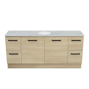 Hunter Vanity Floor Standing 1800 Centre WG Basin SilkSurface UC Top by Timberline, a Vanities for sale on Style Sourcebook