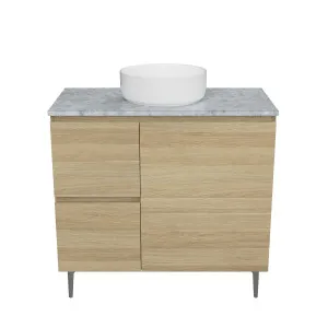 Hunter Vanity On Legs 900 Centre WG Basin SilkSurface AC Top by Timberline, a Vanities for sale on Style Sourcebook