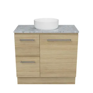 Hunter Vanity Floor Standing 900 Centre WG Basin SilkSurface AC Top by Timberline, a Vanities for sale on Style Sourcebook