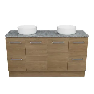 Hunter Vanity Floor Standing 1500 Double WG Basins SilkSurface AC Top by Timberline, a Vanities for sale on Style Sourcebook