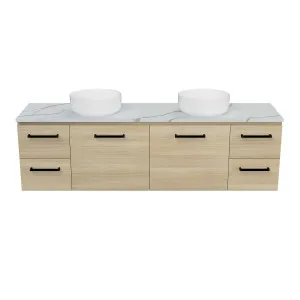 Hunter Vanity Wall Hung 1800 Double WG Basins SilkSurface AC Top by Timberline, a Vanities for sale on Style Sourcebook