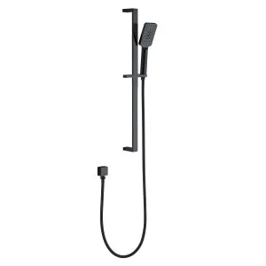 Platz Rail Shower Brushed Gun Metal by Haus25, a Laundry Taps for sale on Style Sourcebook