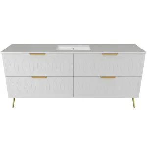 Sutherland House Vty 1800 Legs Centre WG Basin SilkSurface UC Top by Timberline, a Vanities for sale on Style Sourcebook