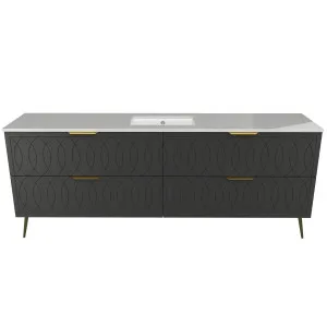 Sutherland House Vty 2100 Legs Centre WG Basin SilkSurface UC Top by Timberline, a Vanities for sale on Style Sourcebook