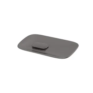 Nuage Soap Dish Brushed Carbon by PHOENIX, a Soap Dishes & Dispensers for sale on Style Sourcebook