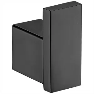 Suttor Robe Hook Matte Black by NR, a Shelves & Hooks for sale on Style Sourcebook