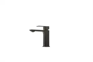 Elbrus Basin Mixer Matte Black by Ikon, a Bathroom Taps & Mixers for sale on Style Sourcebook