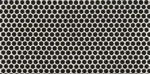 Mono Penny Round Black Matt Mosaic Tile by Beaumont Tiles, a Mosaic Tiles for sale on Style Sourcebook