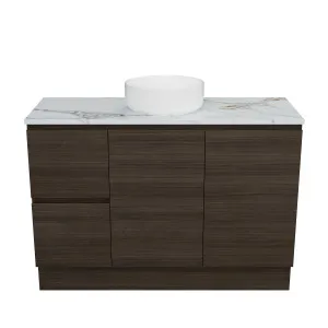 Hunter Vanity Floor Standing 1200 Centre WG Basin SilkSurface AC Top by Timberline, a Vanities for sale on Style Sourcebook