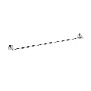 Clasico Single Towel Rail 600 Chrome by Ikon, a Towel Rails for sale on Style Sourcebook