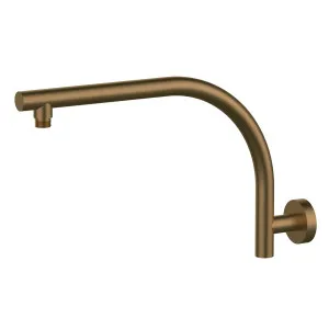 Lina Curved Shower Arm 412 Brushed Copper by Haus25, a Shower Heads & Mixers for sale on Style Sourcebook