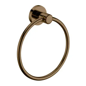 Misha Towel Ring Brushed Copper by Haus25, a Towel Rails for sale on Style Sourcebook