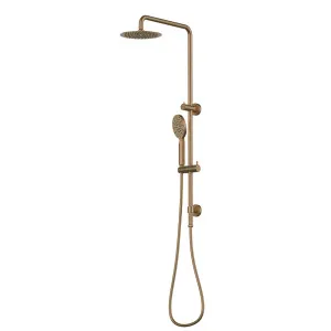 Lina Twin Shower Brushed Copper by Haus25, a Shower Heads & Mixers for sale on Style Sourcebook