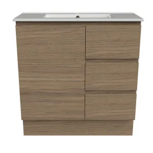 Florida 800 Vanity Ensuite Doors & Drawers with Ceramic Basin Top by Timberline, a Vanities for sale on Style Sourcebook