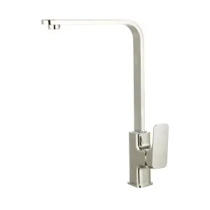 Compact Sink Mixer Brushed Nickel by Beaumont Tiles, a Laundry Taps for sale on Style Sourcebook