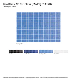 Lisa Glass Natural Product Structured Gloss Mosaic (Colour?????) by Beaumont Tiles, a Mosaic Tiles for sale on Style Sourcebook