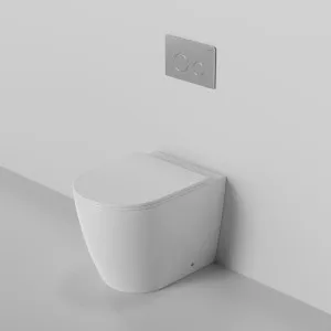 Venus Rimless In-wall Toilet Suite Universal S & P Trap with Metal Button by Zumi, a Toilets & Bidets for sale on Style Sourcebook