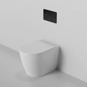 Venus Rimless In-wall Toilet Suite Universal S & P Trap with ABS Plastic Button by Zumi, a Toilets & Bidets for sale on Style Sourcebook