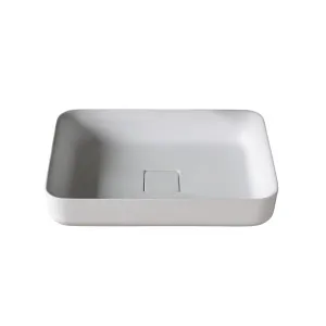 Bonn Vessel Basin Stone 540x540 Matte White by Kaskade Stone, a Basins for sale on Style Sourcebook