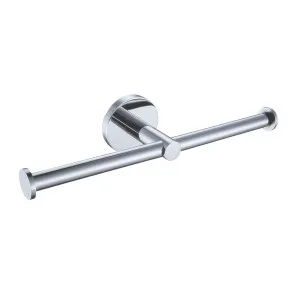 Arial Double Toilet Roll Holder Chrome by BUK, a Toilet Paper Holders for sale on Style Sourcebook