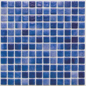 Crete Mediterranean Blue Glass Natural Product Gloss Mosaic by Beaumont Tiles, a Mosaic Tiles for sale on Style Sourcebook