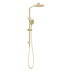 Oxley Twin Shower Brushed Gold by PHOENIX, a Shower Heads & Mixers for sale on Style Sourcebook