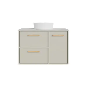 Palm Vanity 900 Wall Hung Doors/Drawers w/Basin Dekton AC Top by Marquis, a Vanities for sale on Style Sourcebook