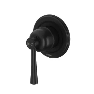 Cromford SwitchMix Shower/Wall Mixer Trim Kit Matte Black by PHOENIX, a Shower Heads & Mixers for sale on Style Sourcebook