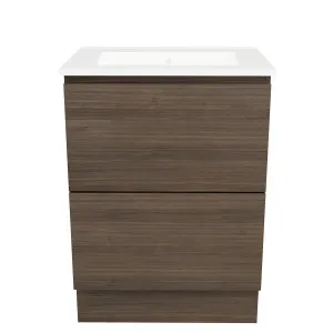 Hunter Plus Vanity Floor Standing 600 Centre Bowl Alpha Top by Timberline, a Vanities for sale on Style Sourcebook