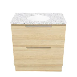 Hunter Plus Vanity Floor Standing 750 Centre WG Basin SilkSurface UC Top by Timberline, a Vanities for sale on Style Sourcebook