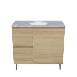 Hunter Vanity On Legs 900 Centre WG Basin SilkSurface UC Top by Timberline, a Vanities for sale on Style Sourcebook