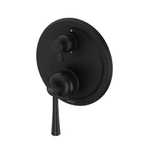 Cromford SwitchMix Shower/Bath Diverter Mixer Trim Kit Matte Black by PHOENIX, a Bathroom Taps & Mixers for sale on Style Sourcebook