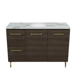 Hunter Vanity On Legs 1200 Centre WG Basin SilkSurface UC Top by Timberline, a Vanities for sale on Style Sourcebook