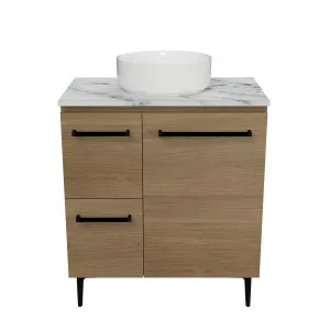 Hunter Vanity On Legs 750 Centre WG Basin SilkSurface AC Top by Timberline, a Vanities for sale on Style Sourcebook