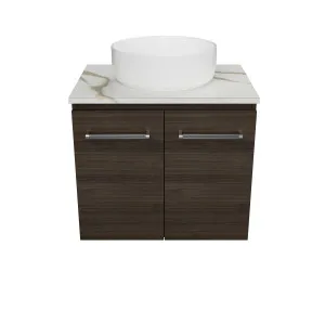 Hunter Vanity Wall Hung 600 Centre WG Basin SilkSurface AC Top by Timberline, a Vanities for sale on Style Sourcebook