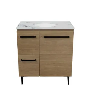 Hunter Vanity On Legs 750 Centre WG Basin SilkSurface UC Top by Timberline, a Vanities for sale on Style Sourcebook