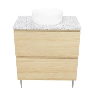 Hunter Plus Vanity On Legs 750 Centre WG Basin SilkSurface AC Top by Timberline, a Vanities for sale on Style Sourcebook