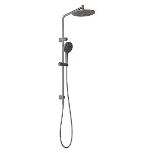 Ormond Twin Shower  Brushed Carbon by PHOENIX, a Laundry Taps for sale on Style Sourcebook