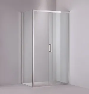 Covey Semi-Frameless Sliding Door Chrome by Covey, a Shower Screens & Enclosures for sale on Style Sourcebook