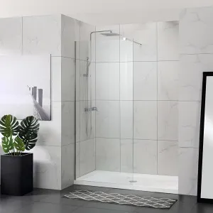 Covey Fixed Panel With Wall Channel Glass Chrome by Covey, a Shower Screens & Enclosures for sale on Style Sourcebook