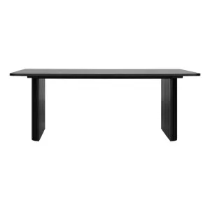 Gabino Dining Table 213 x 105cm in Black by OzDesignFurniture, a Dining Tables for sale on Style Sourcebook