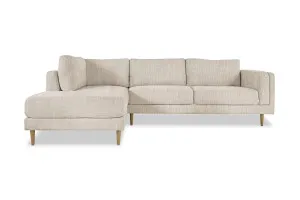 Lisa Left Chaise Sofa, Como Natural, by Lounge Lovers by Lounge Lovers, a Sofas for sale on Style Sourcebook