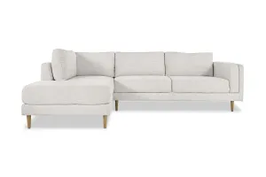 Lisa Left Chaise Sofa, Grey, by Lounge Lovers by Lounge Lovers, a Sofas for sale on Style Sourcebook