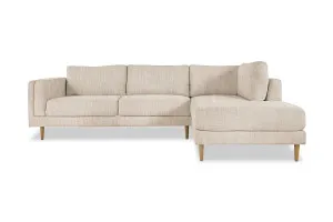 Lisa Right Chaise Sofa, Como Natural, by Lounge Lovers by Lounge Lovers, a Sofas for sale on Style Sourcebook